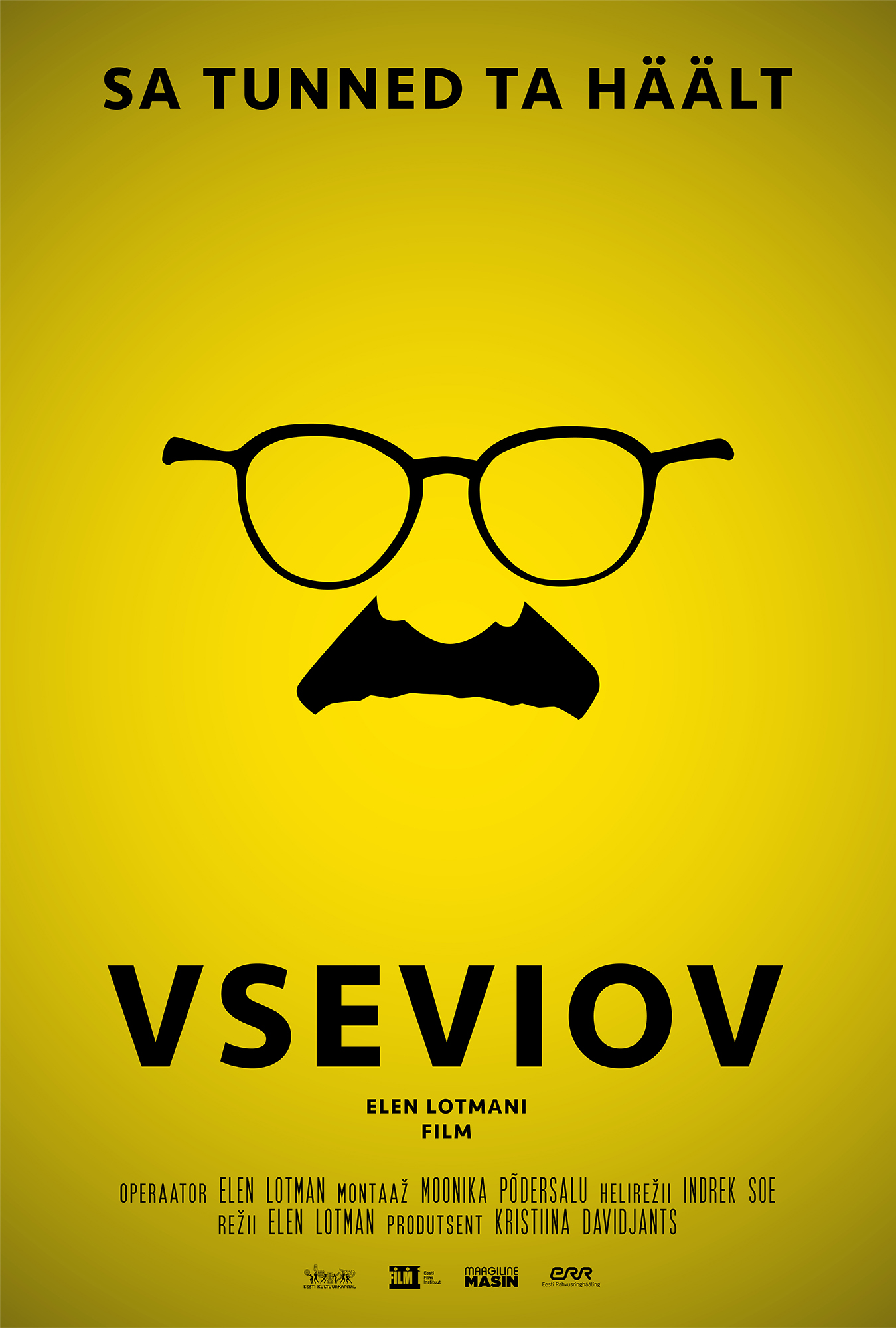 Filmi „Vseviov” plakat. Autor: Madis Tüür