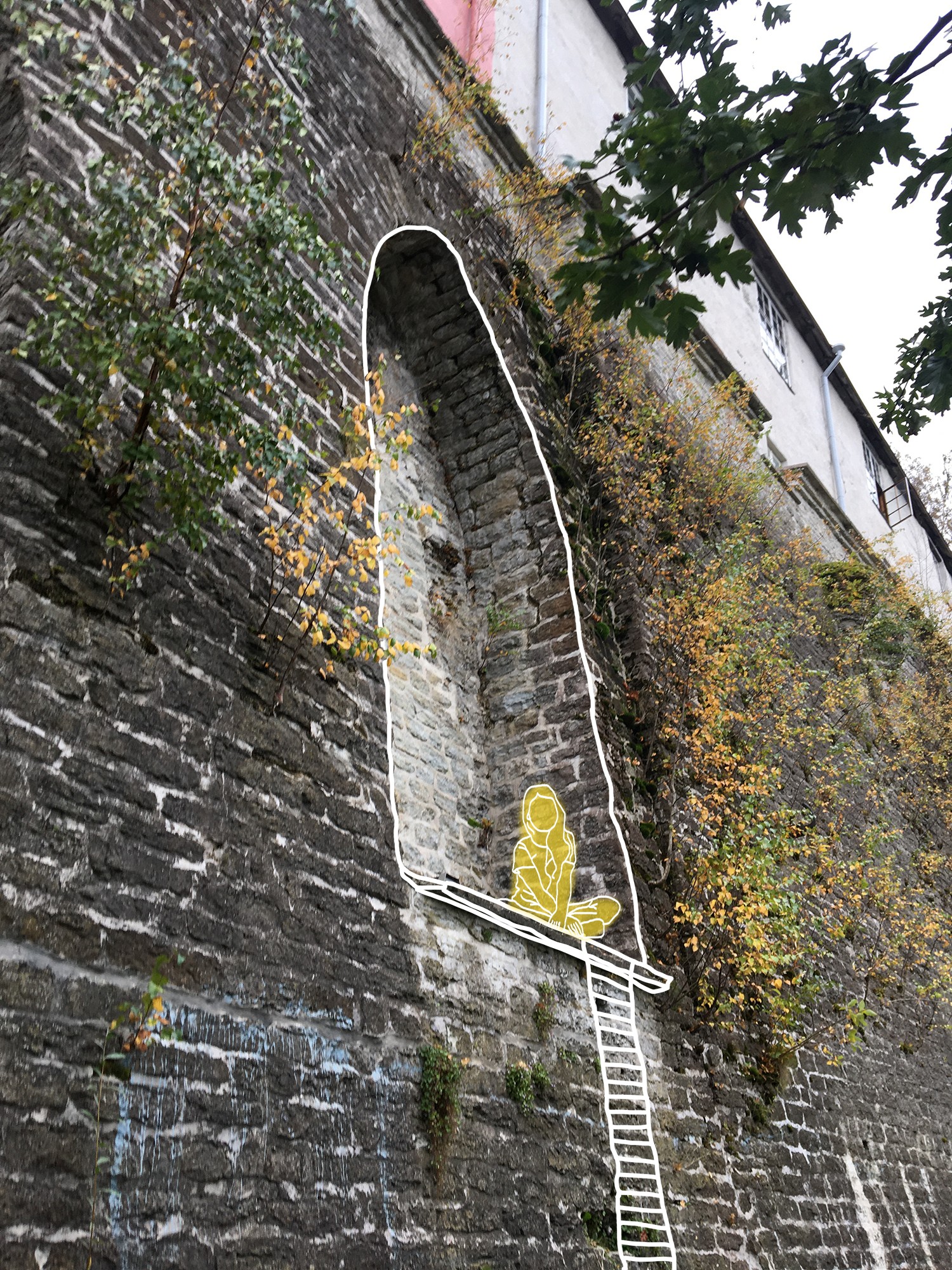 Puurohkeid parke ja vanalinna müüriorvasid saab kasutada omaette olemise kohtade loomiseks. Illustratsioonid: Sten Vendik