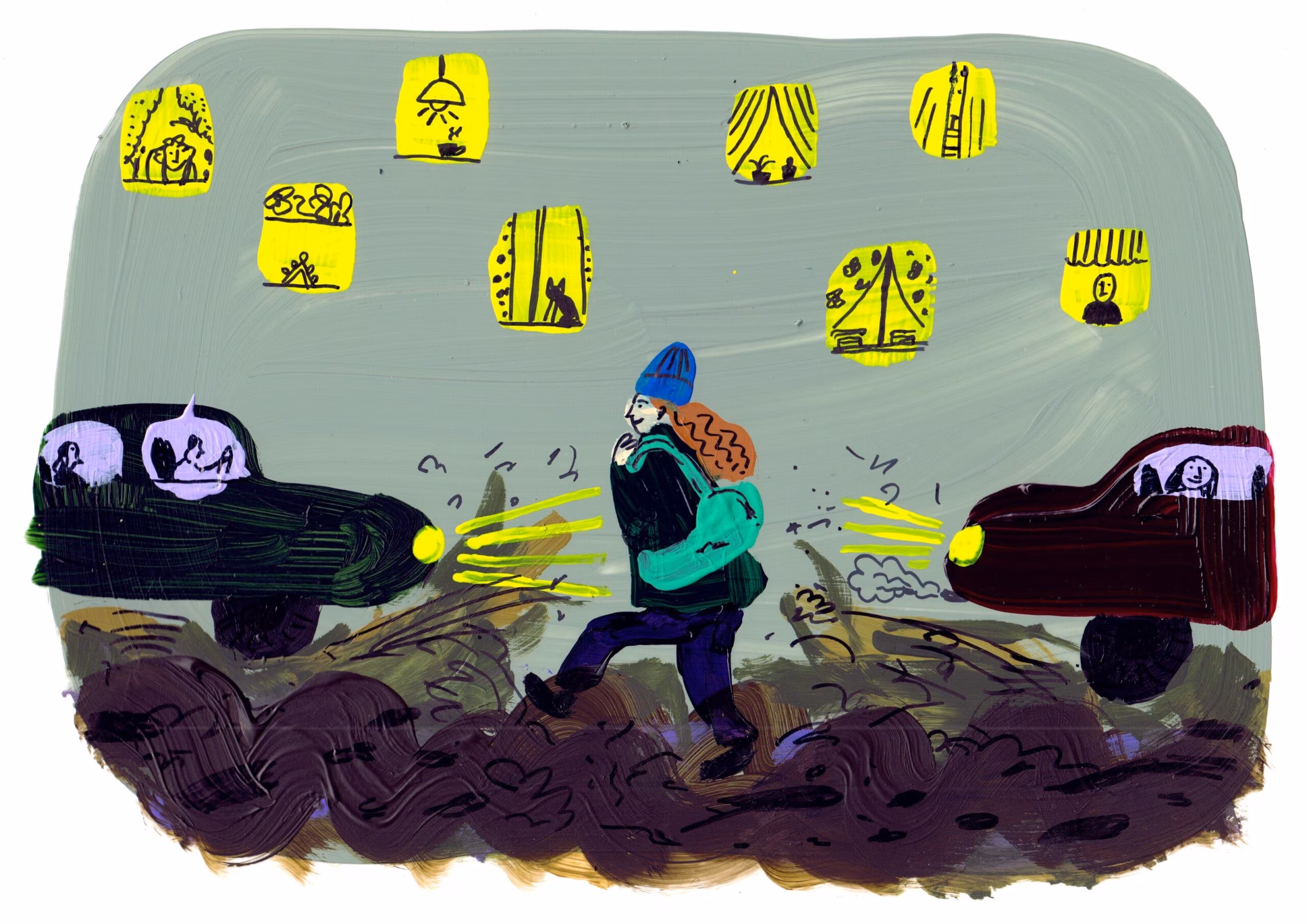 Mitte ühtegi mõtet, vaid tühi pea