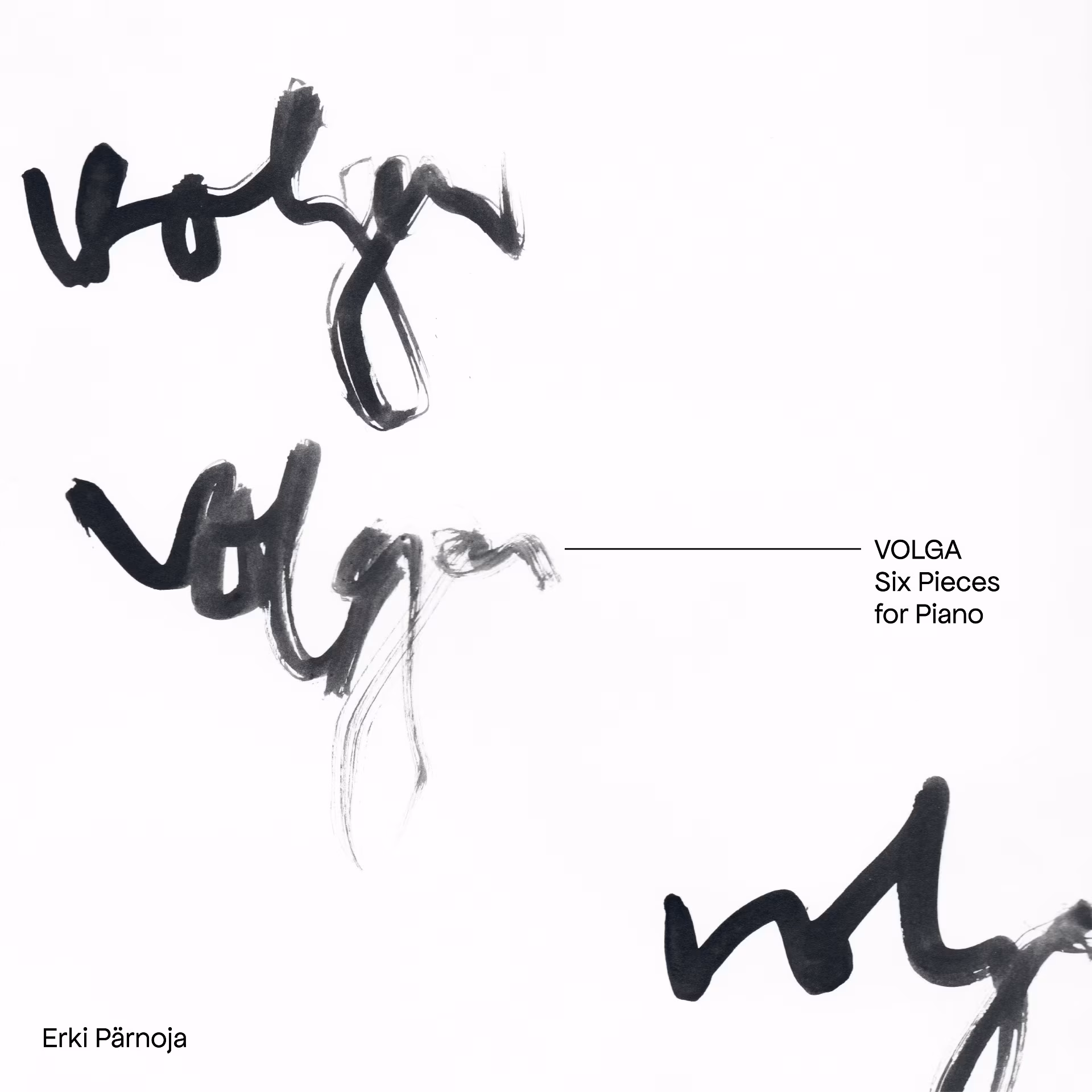 Erki Pärnoja – Volga: Six Pieces for Piano (2022)