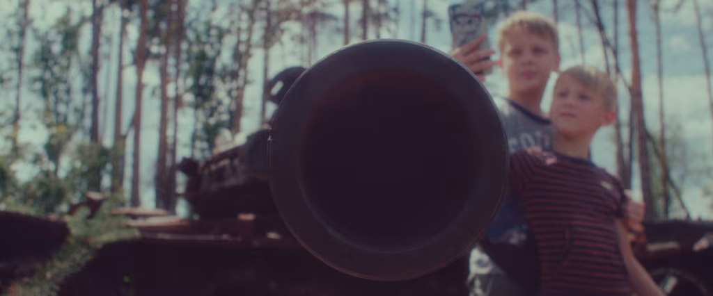 Kaader Piotr Pawluse ja Tomasz Wolski filmist &bdquo;Ukrainas&rdquo;. Allikas: Berlinale / Piotr Pawlus