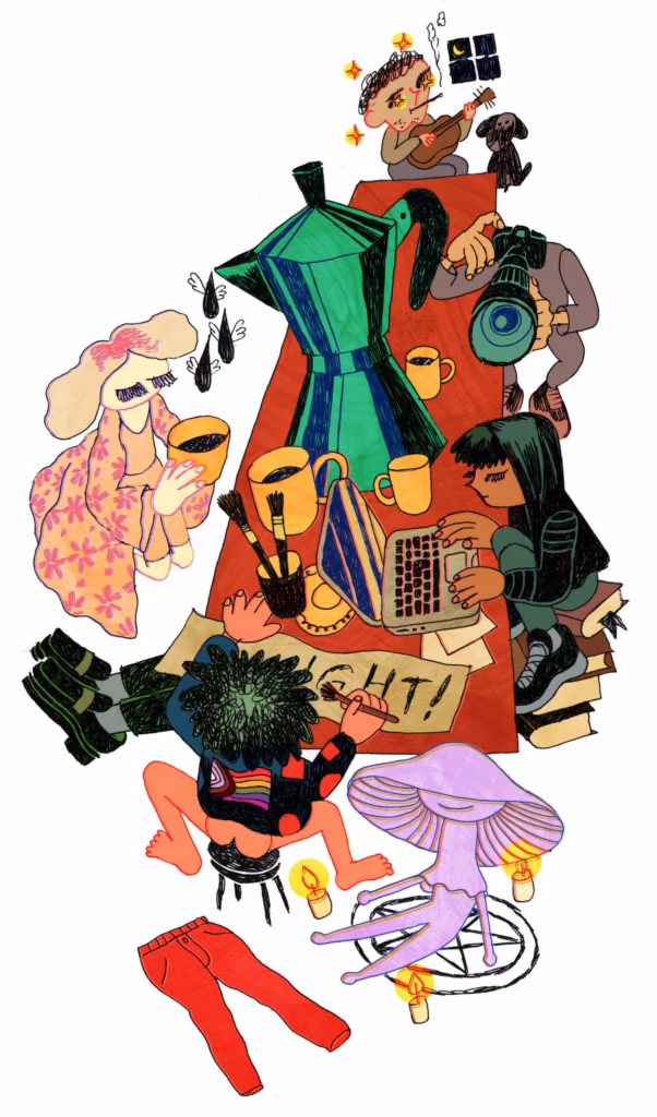 Illustratsioon: Liisi Gr&uuml;nberg